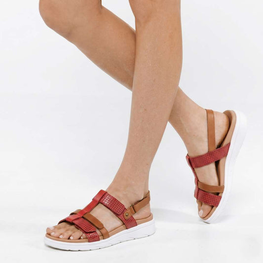 Lifestyle image for Bryn Adjustable Sandal - Rose Multi