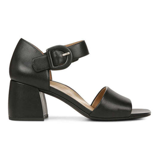 Chardonnay Heeled Sandal - Black