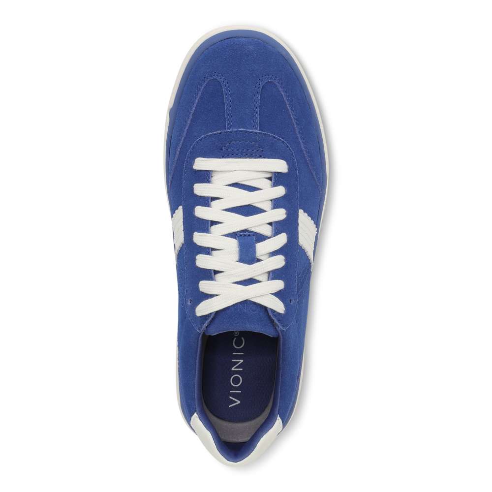 City Walk Casual Sneaker - Blue Suede