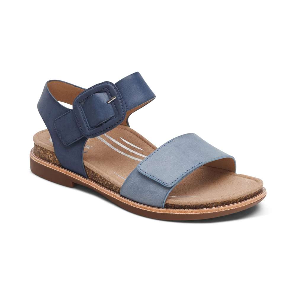 Claire Sandal - Navy