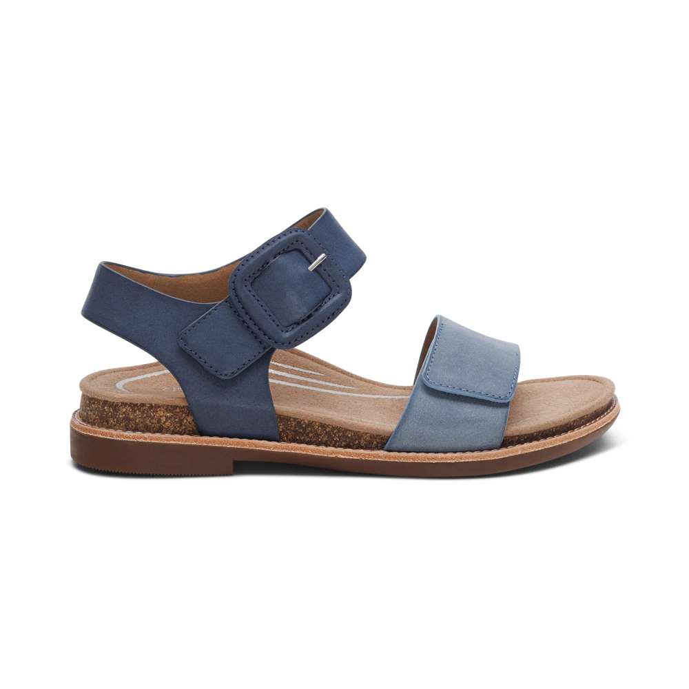 Claire Sandal - Navy