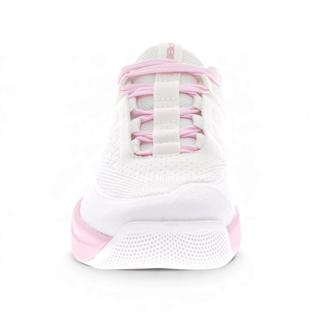 Court2 Women's Mesh Sneaker - White/Pink