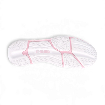 Court2 Women's Mesh Sneaker - White/Pink