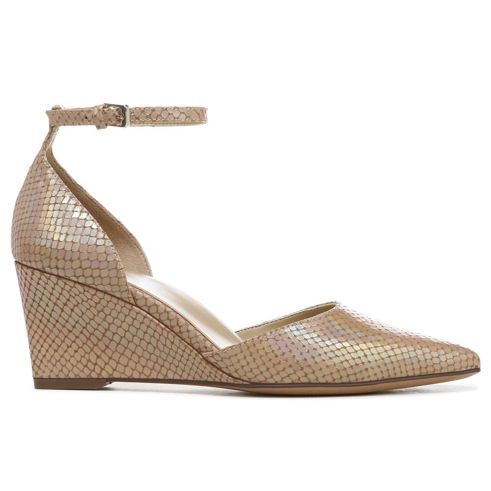 Danae Wedge - Taupe