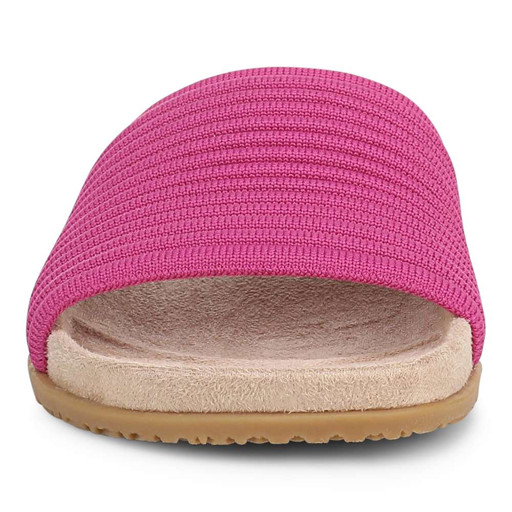 Evie Knit Slide - Rose Violet