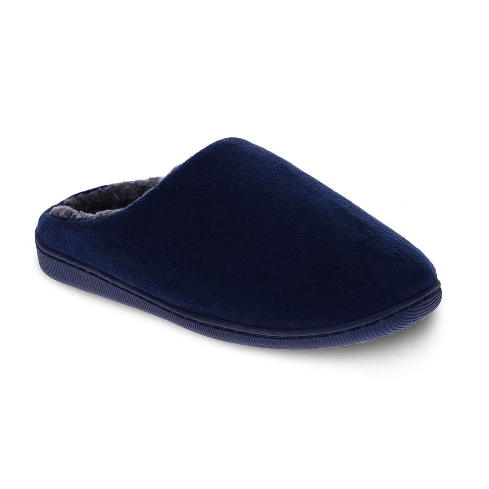 Gavin Mule Slipper - Navy