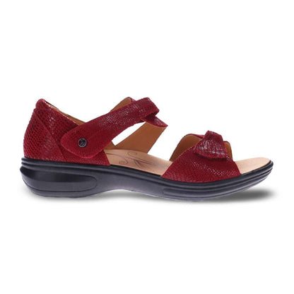 Geneva Sandal - Cherry Lizard