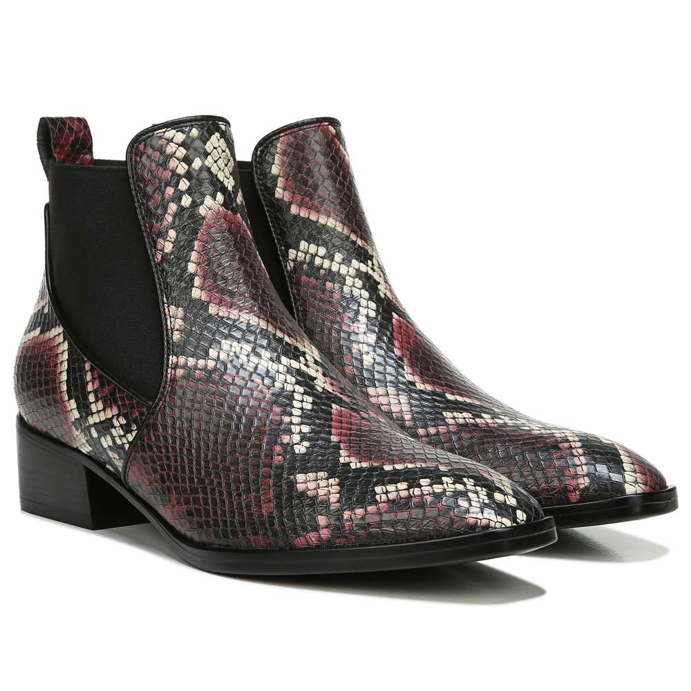 Hailey Bootie - Red Snake