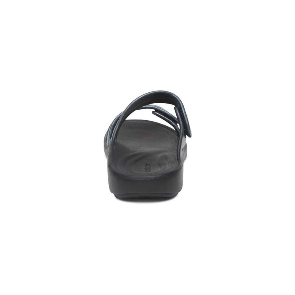 Janey Sport Slide - Pewter