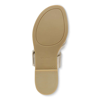 Julep Sandal - Cream Wavy