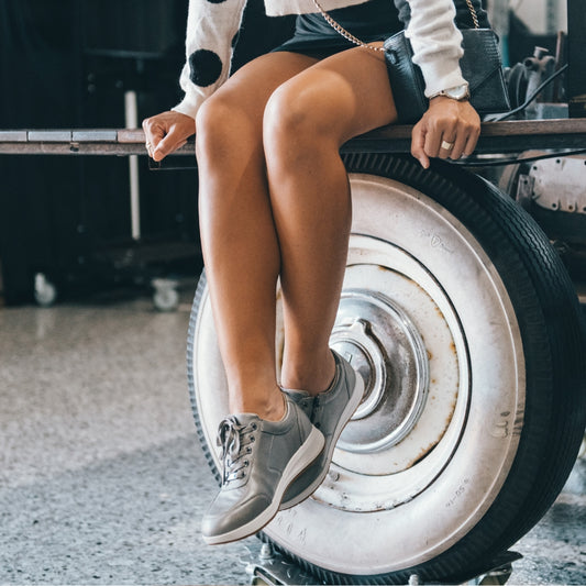 Lifestyle image for Boston Zip Casual Sneaker - Slate