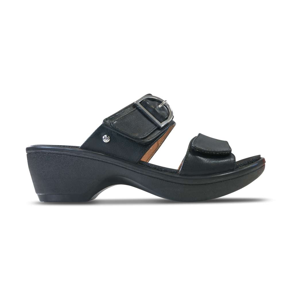 London Wedge - Black