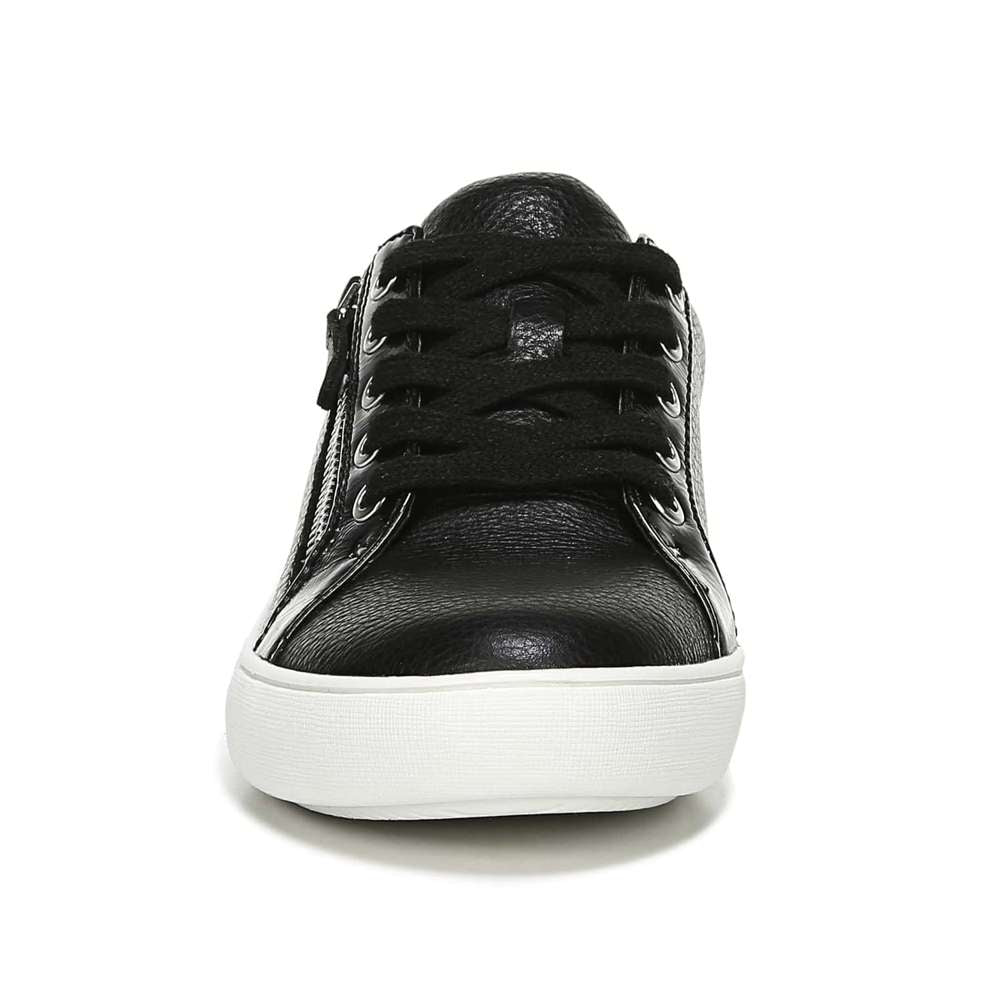 Macayla Casual Sneaker - Black Leather