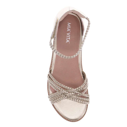 Odette Sandal - Soft Gold