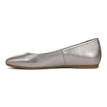 Orinda Ballet Flat - Pewter Metallic