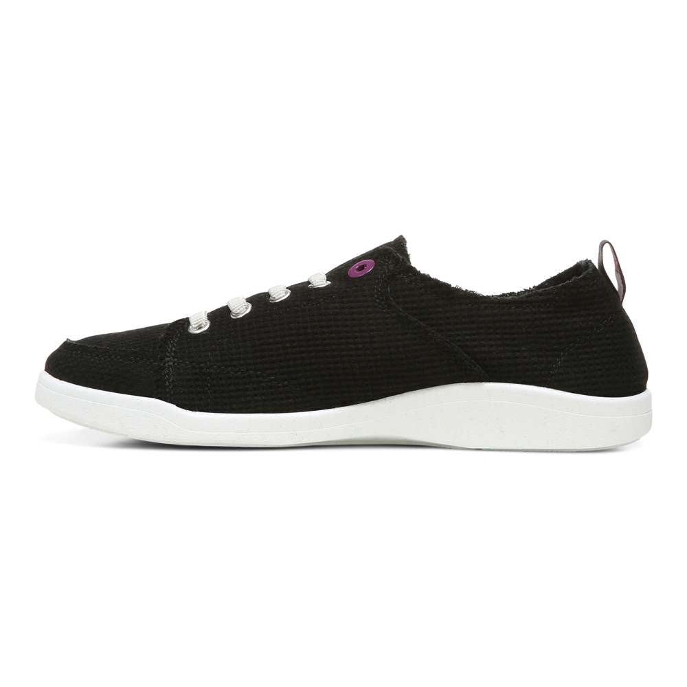 Pismo Casual Sneaker - Black Waffle Knit