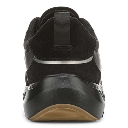Presley Lace-Up Sneaker - Black