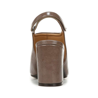 Prompt Slingback Pump - Mushroom Grey
