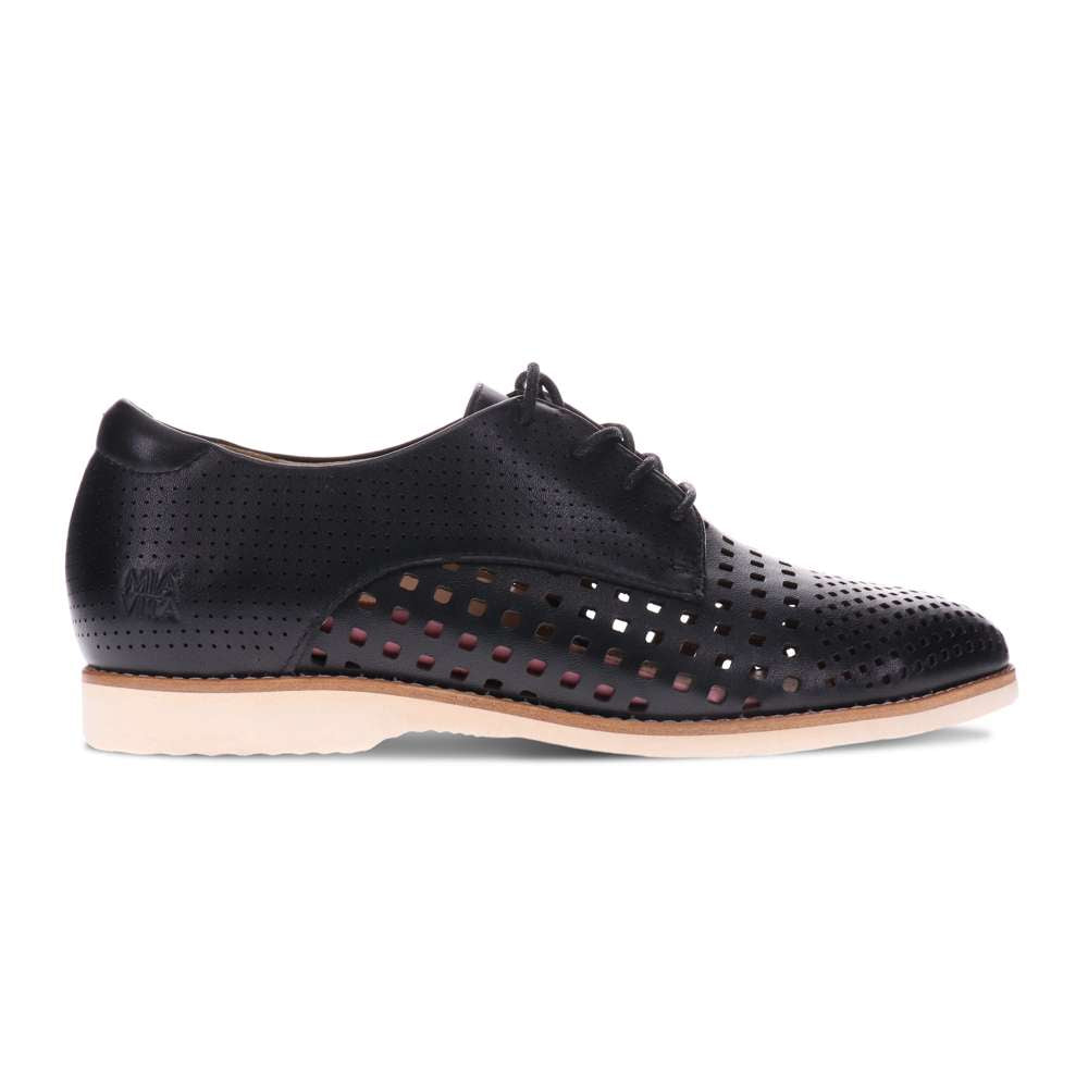 Rihannah Perf Oxford - Black