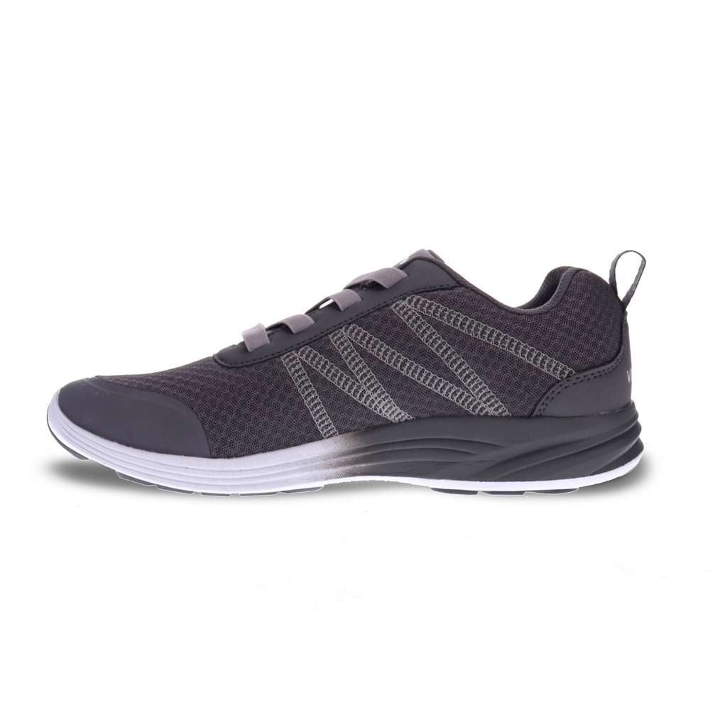 Shay Elastic Lace Sneaker - Grey