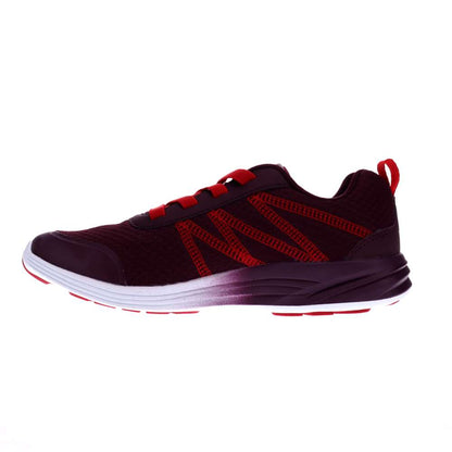 Shay Elastic Lace Sneaker - Merlot