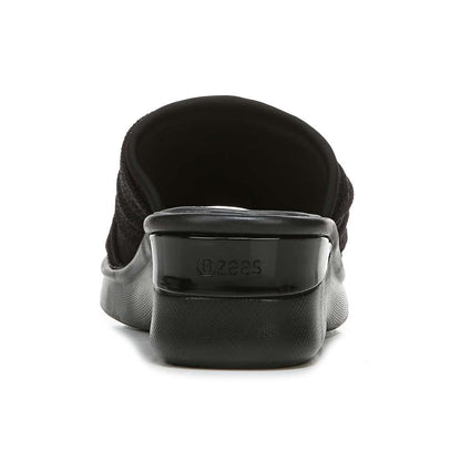 Smile II Wedge - Black Lace