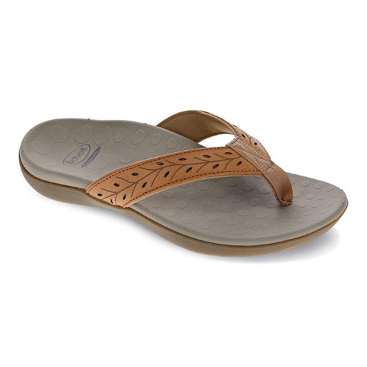 Sonoma Perf Toe Post Sandal - Fawn