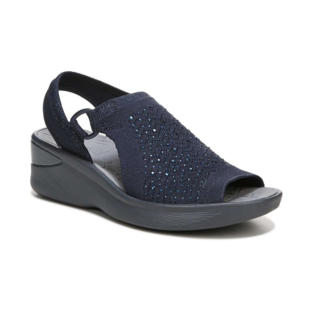 Star Bright Sandal - Navy Knit