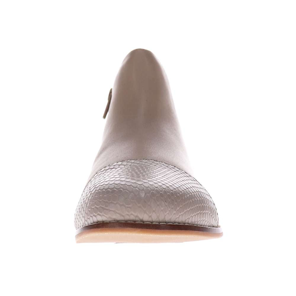 Tycoon Ankle Boot - Taupe Snake