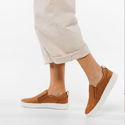 Lifestyle image for Kimmie Sneaker - Tan