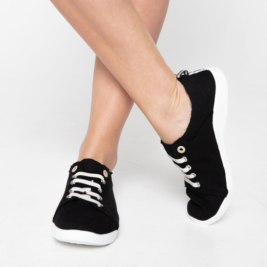 Lifestyle image for Pismo Casual Sneaker - Black Canvas