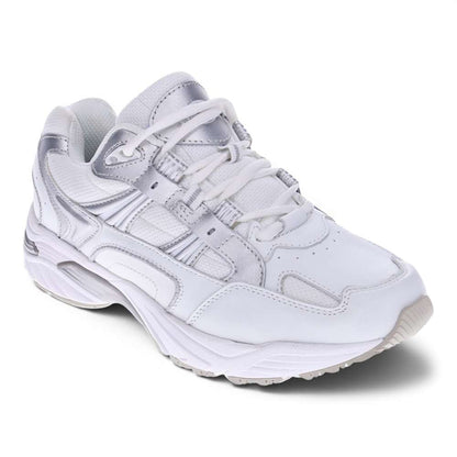 X-Trainer Lace-Up Active Sneaker Women's - White/Silver