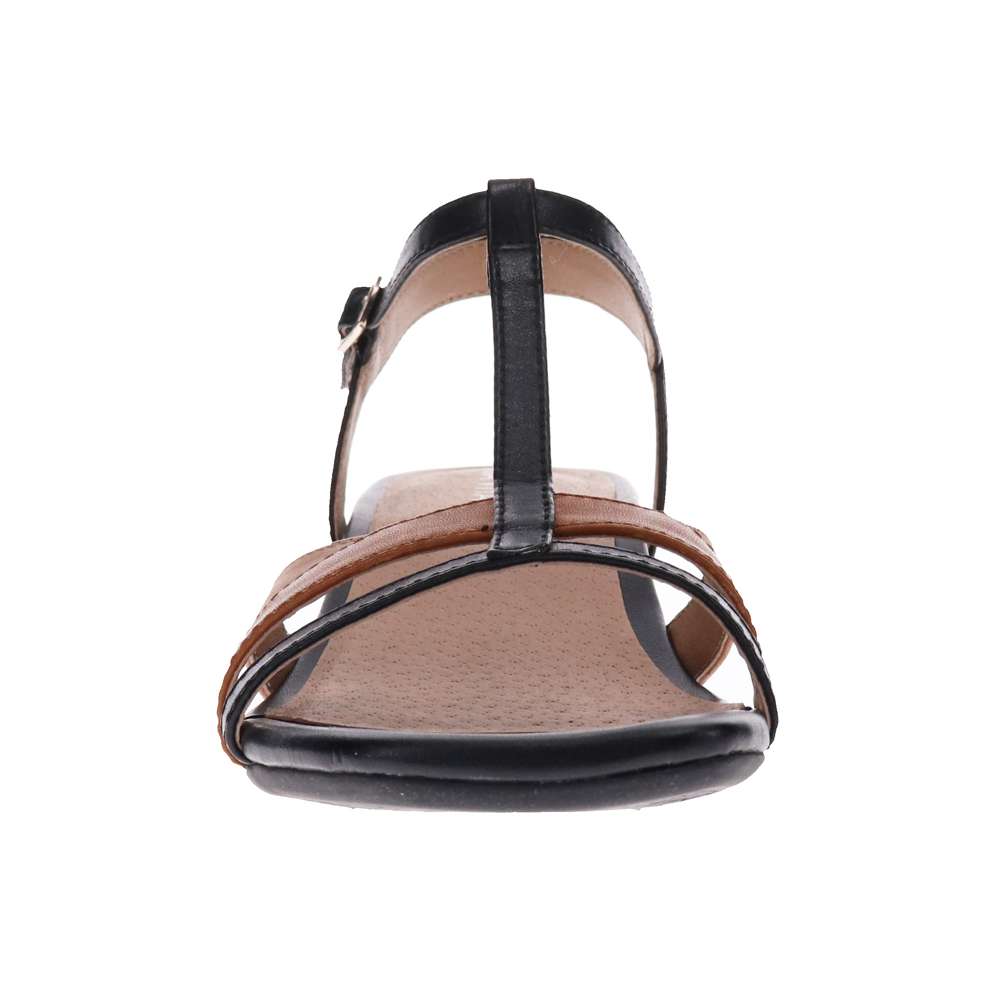 Yass Heeled Sandal - Black Multi