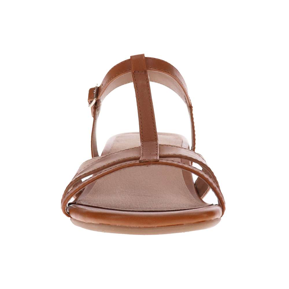 Yass Heeled Sandal - Tan Multi
